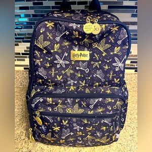 Harry Potter Flying Keys Ju-Ju-Be Backpack and Accessories - Seven Piece Set